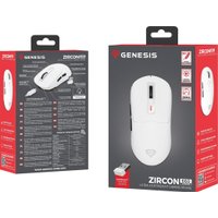 Игровая мышь Genesis Zircon 660 Wireless (белый)