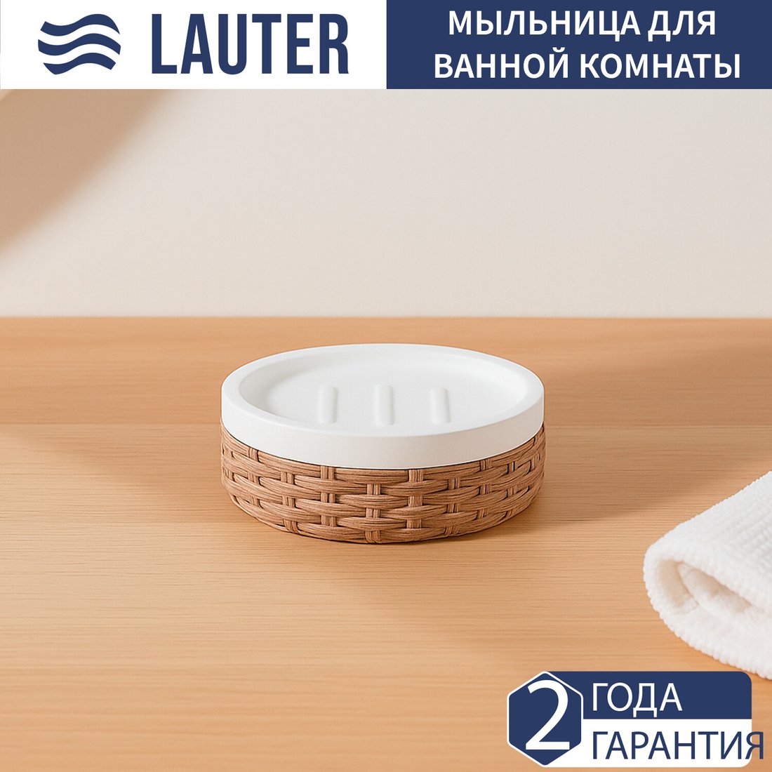 

Мыльница Lauter 21BPO9797-2D