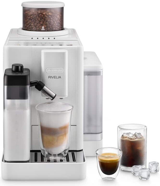 

Кофемашина DeLonghi Rivelia Start EXAM420.55.WXL