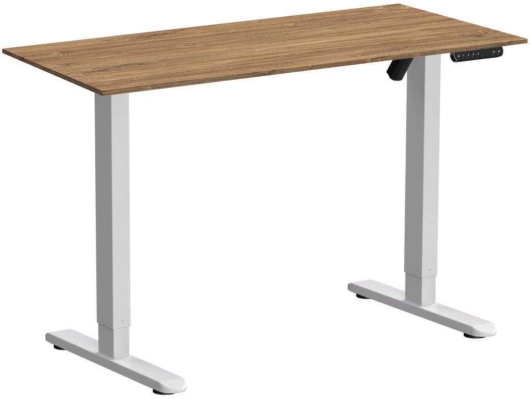 

Стол WellDesk Basic 1300x675х18 с электроприводом (белый/дуб канзас коричневый)