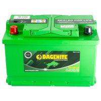 Автомобильный аккумулятор DAGENITE L+ низкий (72 А·ч)