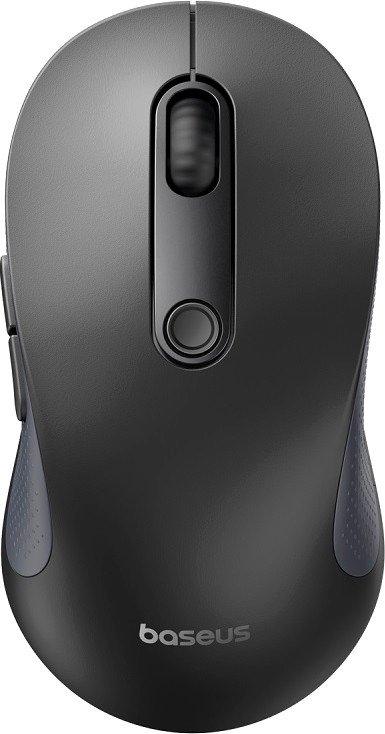 

Мышь Baseus F02 Ergonomic Wireless Mouse (черный, без батарейки в комплекте)