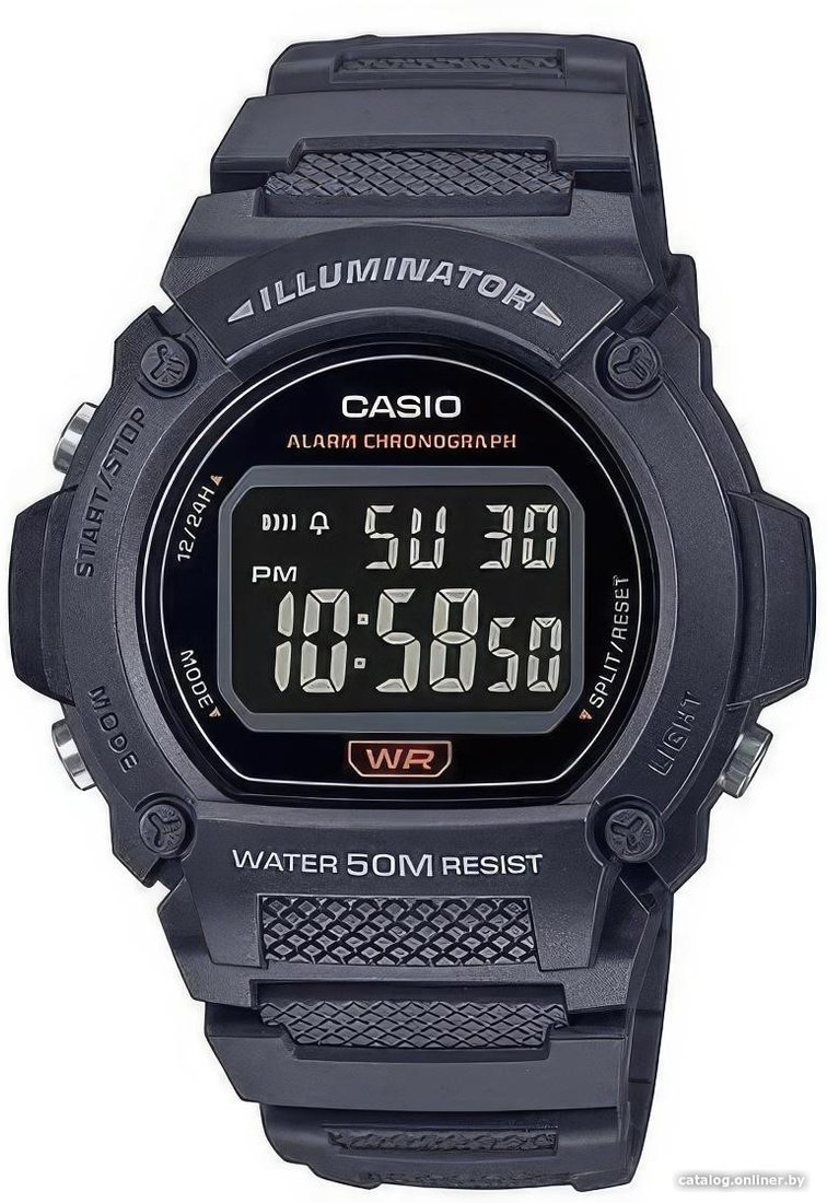 Наручные часы Casio Illuminator W-219H-8B