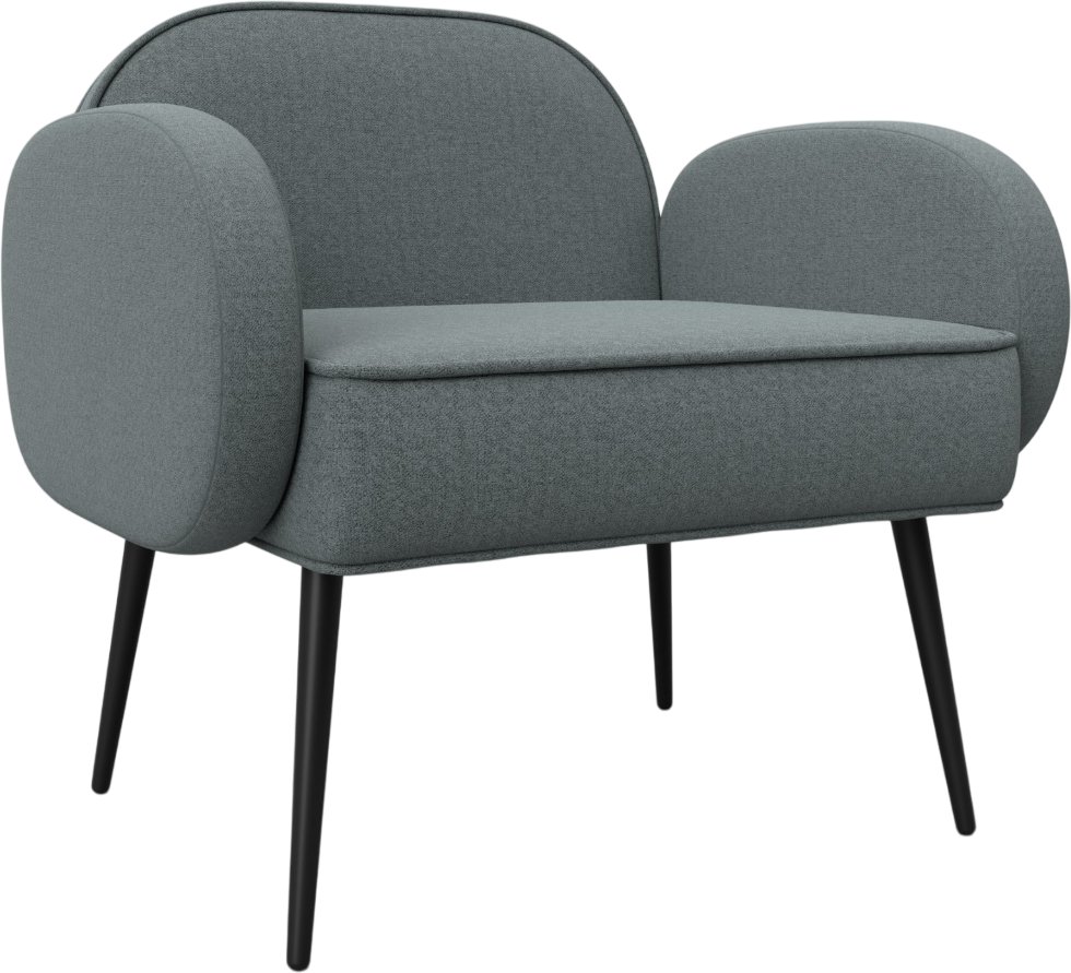 

Интерьерное кресло Лига диванов Лига-086 132429 (рогожка Амур 07 серый)