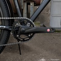 Велосипед Stels Navigator 700 MD 27.5 р.17.5 Z010 Курьер 2024 (разобранный, черный матовый)