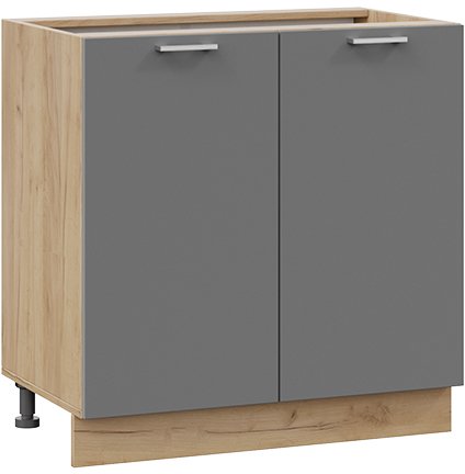 

Шкаф напольный Трия Габриэлла 1Н8 (дуб крафт золотой/титан)