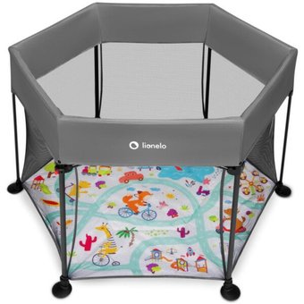Игровой манеж Lionelo Roel (grey multicolor)