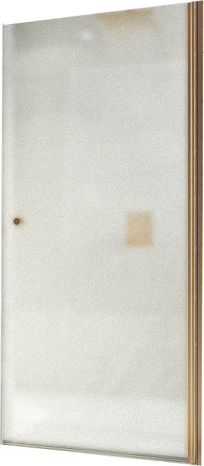 

Душевая дверь MaybahGlass 90x198 MGD-814-2 (сатин стекло/бронзовый)