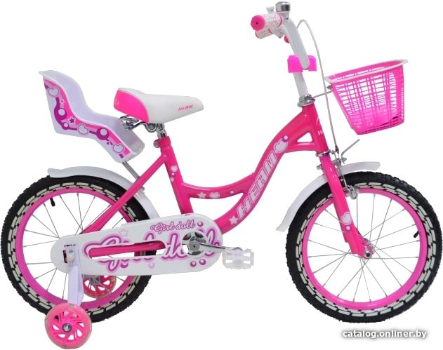 Детский велосипед Heam Girl Doll 14 (розовый)