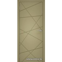 Межкомнатная дверь Юни Эмаль 13 80x200 (капучино)