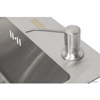 Кухонная мойка ARFEKA ECO AR мойка 600*500, коландер, дозатор SATIN