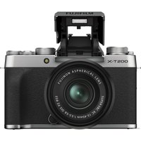 Беззеркальный фотоаппарат Fujifilm X-T200 Kit 15-45mm (серебристый)