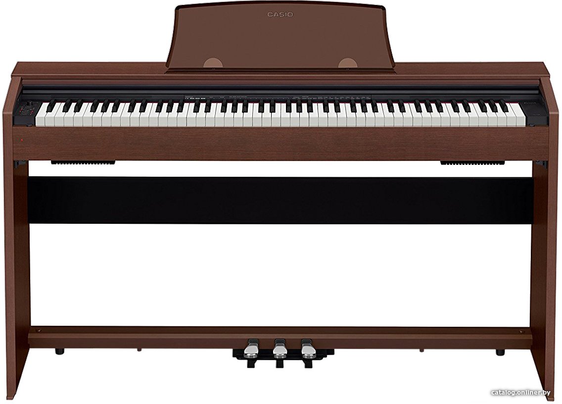 Цифровое пианино Casio Privia PX-770 (коричневый)