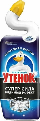 Средство для унитаза Туалетный Утенок Видимый эффект 500 мл
