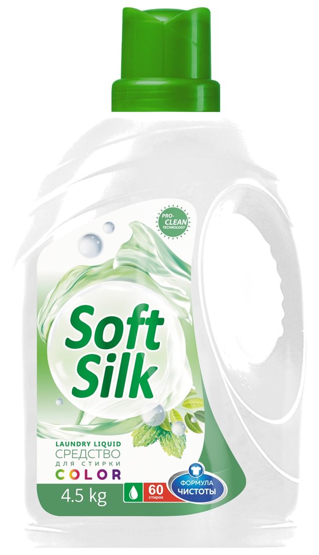 

Гель для стирки Soft Silk Color 4.5 кг
