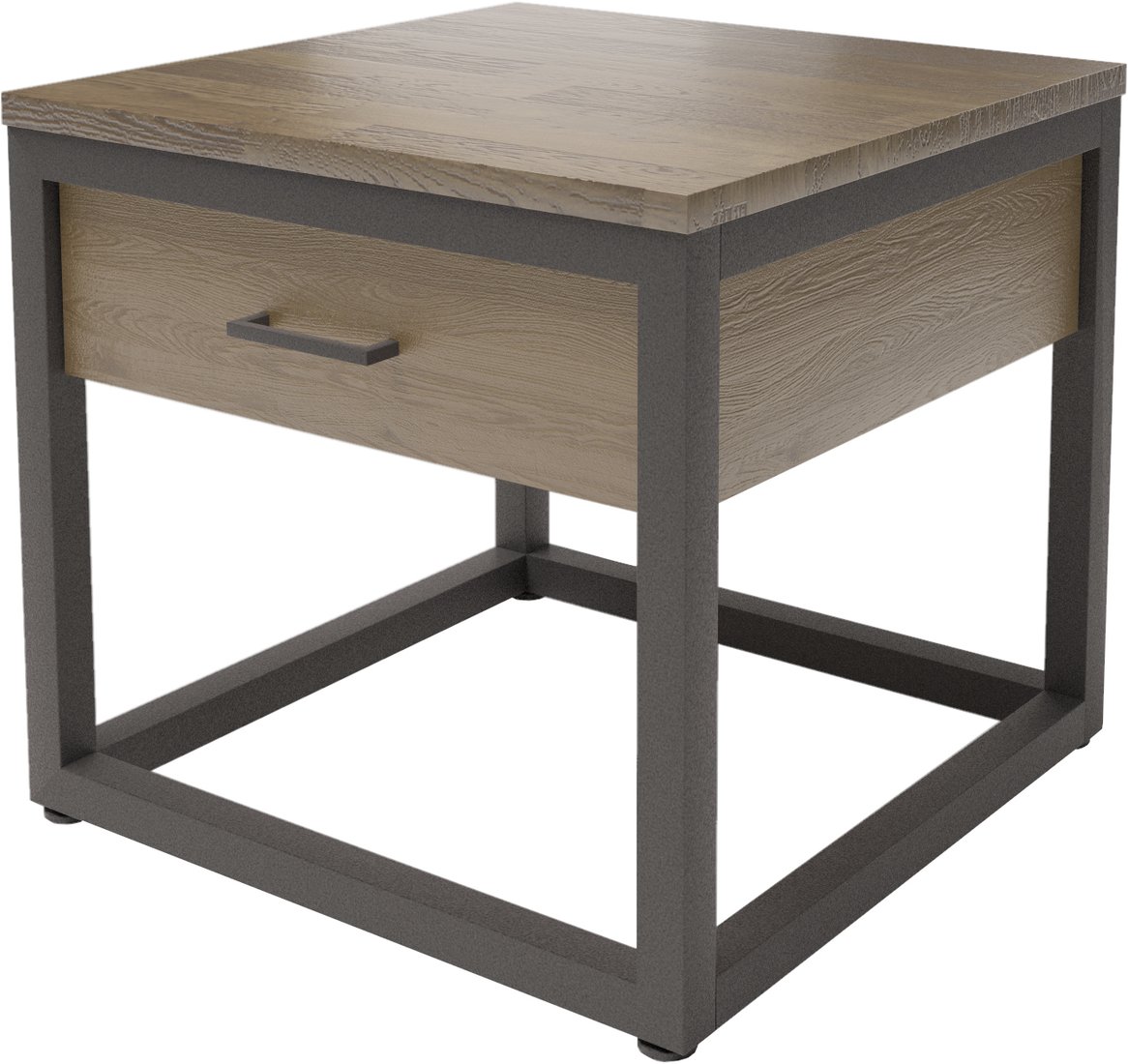 

Тумба Millwood Neo Loft TM1 Ш (дуб темный Craft-металл черный)