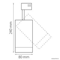 Трековый светильник Lightstar Canno 303274