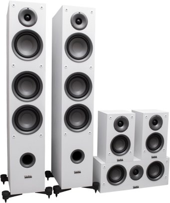 Комплект акустики Taga Harmony TAV 5.0: TAV-507F + C + S (белый)