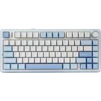Клавиатура AULA F75 (белый/голубой/синий, TTC Crescent)