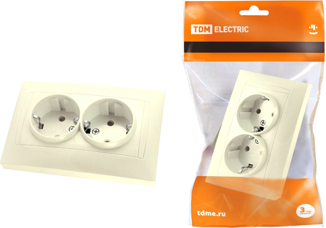 

Розетка TDM Electric Лама SQ1815-0113 (слоновая кость)