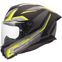 Мотошлем LS2 FF820 Rapid III Hyper (3XL, черный/желтый)