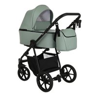 Универсальная коляска Pituso Tossa 2 в 1 (кожа, sage)