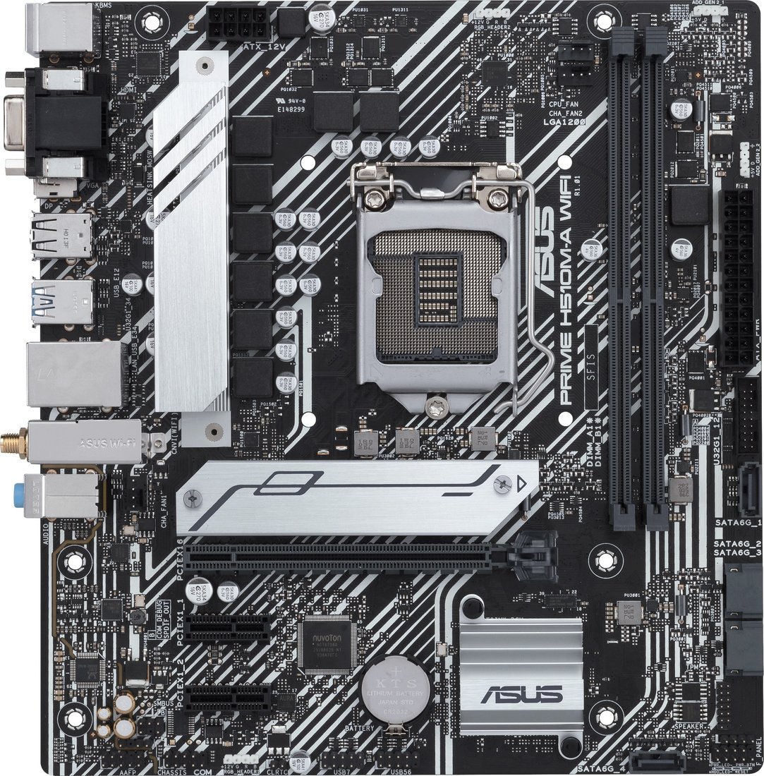 

Материнская плата ASUS Prime H510M-A WIFI