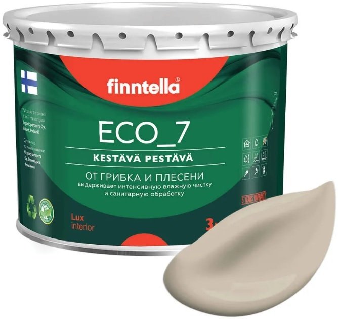 

Краска Finntella Eco 7 Jolie F-09-2-3-FL089 2.7 л (бежевый)
