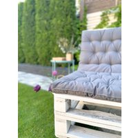 Подушка на сиденье Loon Chariot 60х60 (серый)