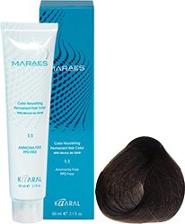 

Крем-краска для волос Kaaral Maraes 6.0 темный блондин