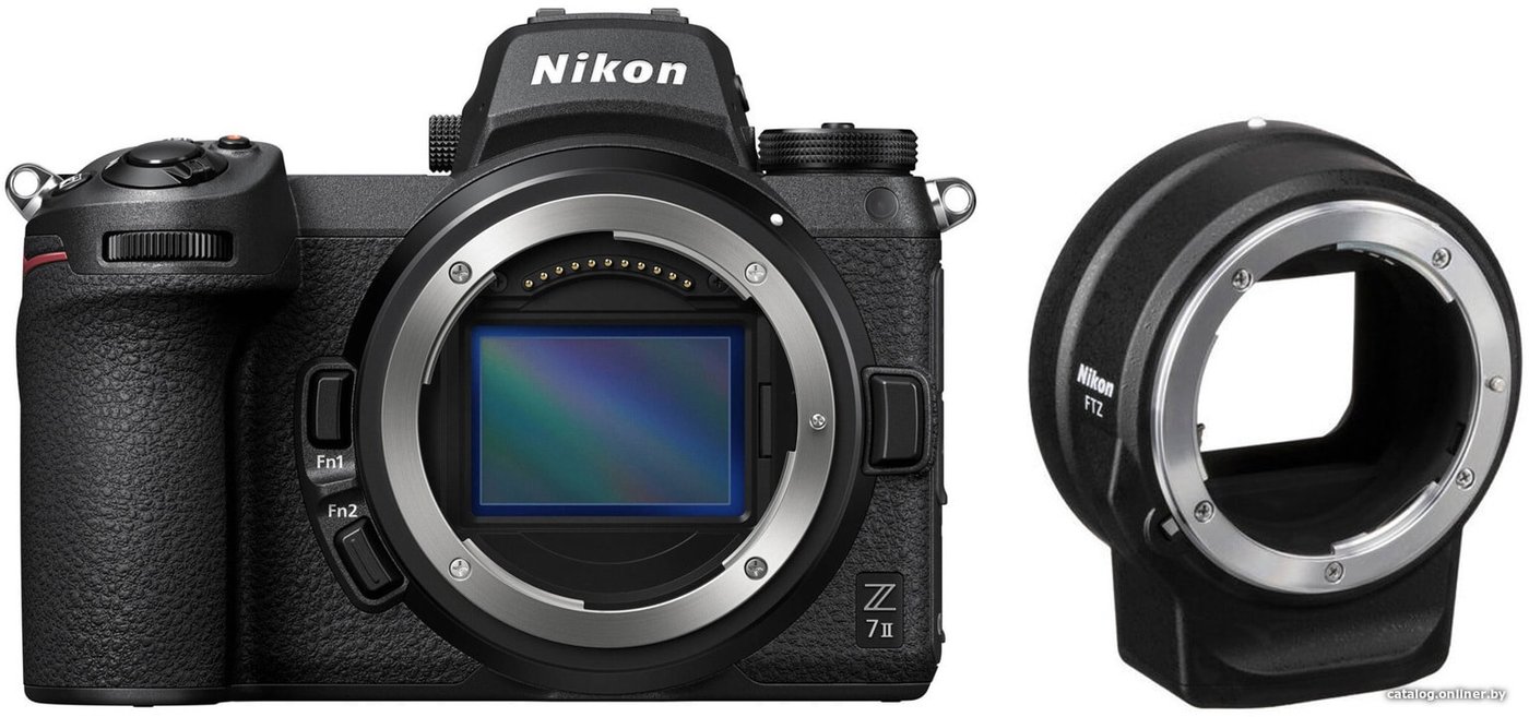 Беззеркальный фотоаппарат Nikon Z7 II Body + FTZ Adapter