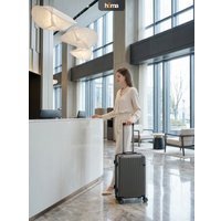 Комплект чемоданов Homa 4CHMD-BL (3шт, антрацит)