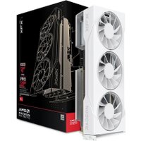 Видеокарта XFX Swift AMD Radeon RX 9070 OC White Triple 90mm Fan Gaming Edition RX-97SWFT3W7