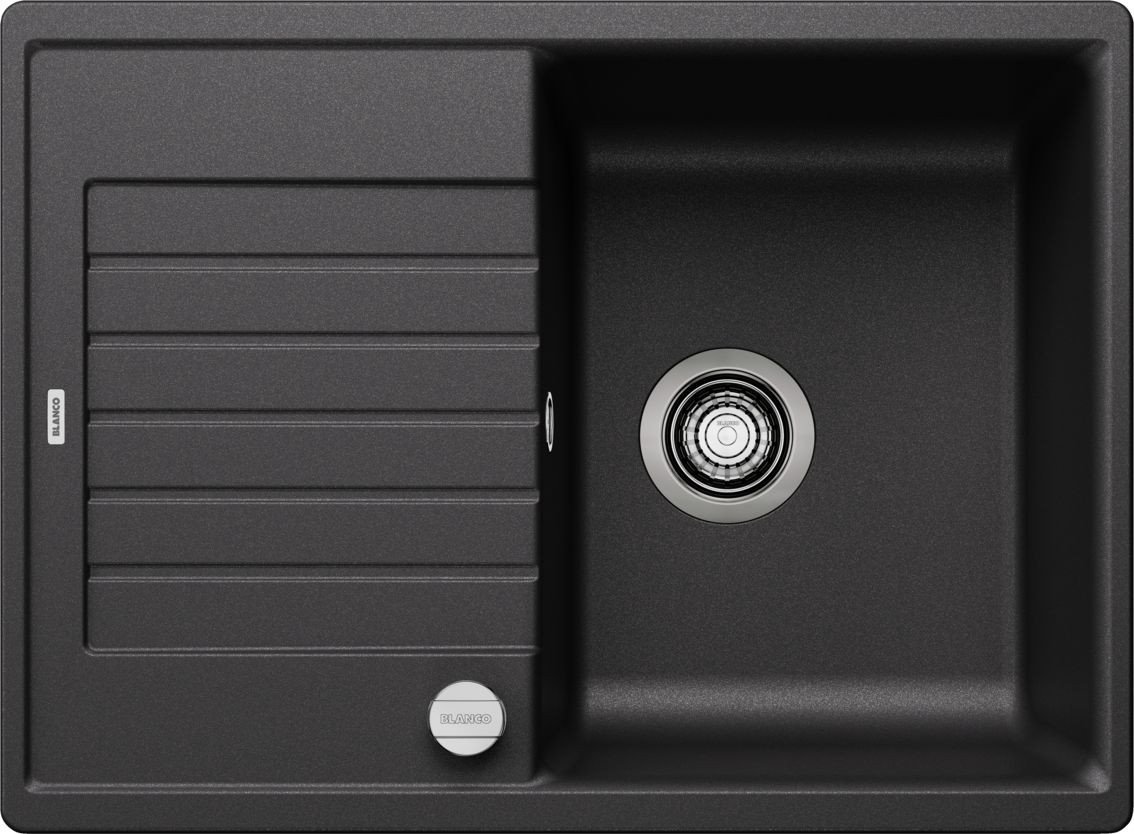 Кухонная мойка Blanco Zia 45 S Compact 524715 (антрацит, клапан-автомат)