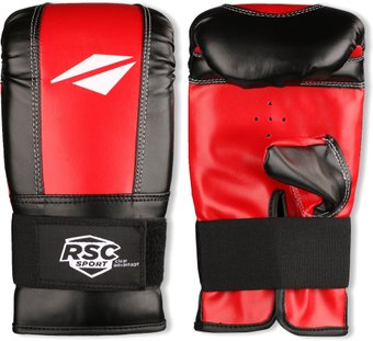 Снарядные перчатки RSC Sport PU BF BX 102 (L, красный)