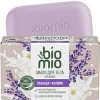  BioMio Мыло твердое кремовое для тела с эфирным маслом лаванды 140 г