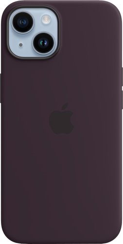 Чехол для телефона Apple MagSafe Silicone Case для iPhone 14 (бузина)