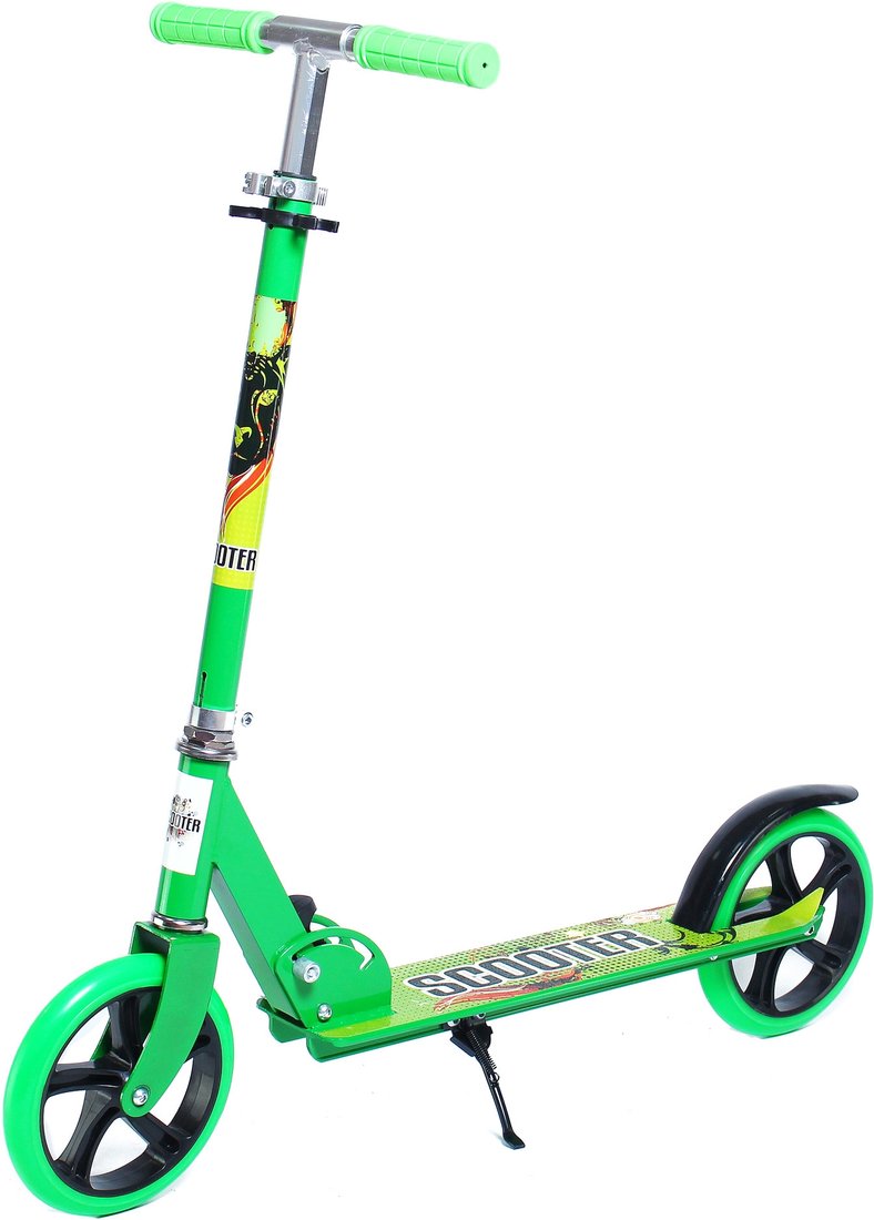 

Двухколесный детский самокат Scooter 3623B (зеленый)