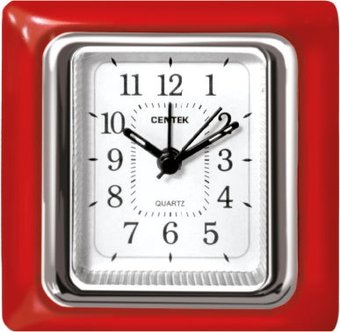 Будильник CENTEK CT-7204 (красный)
