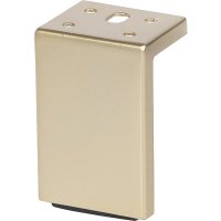 Опора мебельная AKS Wall Н-120 золото брашированное