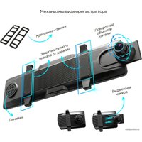 Видеорегистратор-зеркало TrendVision MR-1000