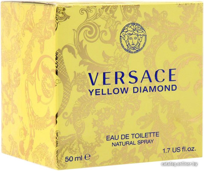Туалетная вода Versace Yellow Diamond EdT (50 мл)