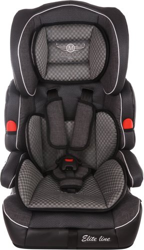 Детское автокресло Martin Noir Pioneer Elite (темно-серый)