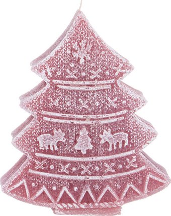 Фигурная свеча Bronco Ель 315-195 (пудровый)