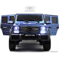 Электромобиль RiverToys Мercedes-Benz AMG G65 4WD (синий глянцевый)