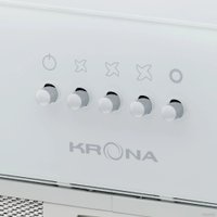 Кухонная вытяжка Krona Wermut 600 DN White PB (белый)