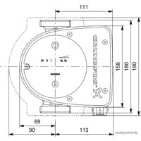 Циркуляционный насос Grundfos Magna1 25-100