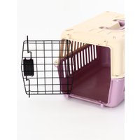 Переноска Sima-Land 10908267 (белый/лавандовый)