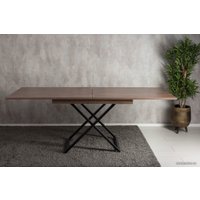 Стол-трансформер Levmar Cross D69/S53 (дуб шамони темный/черный)