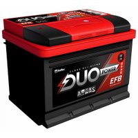 Автомобильный аккумулятор DUO Power EFB 6СТ-60 VL (R) (60 А·ч)